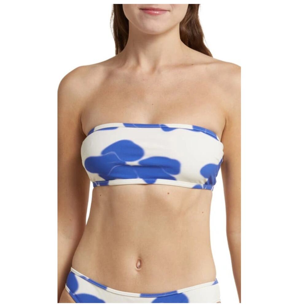 NU SWIM Pecorino Tube Bikini Top Size XL